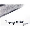 Image 3 : Wyland- Original Sumi Ink Painting "Shark"