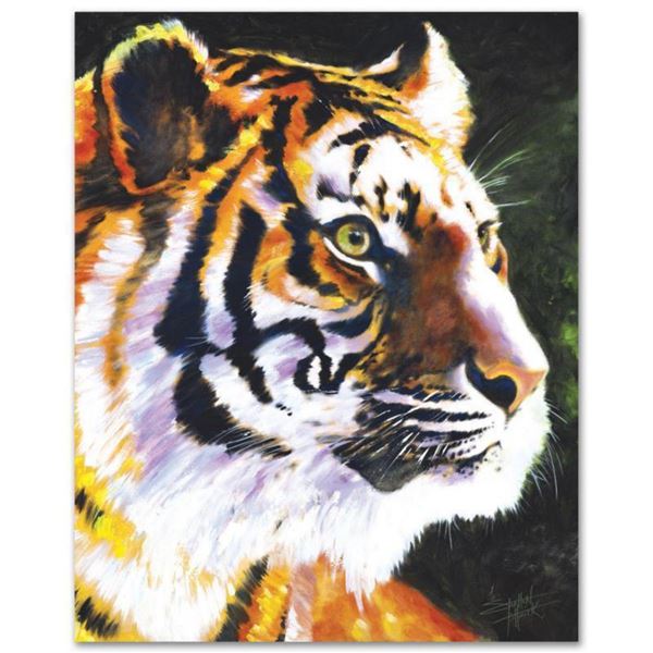 "Patience" Limited Edition Giclee on Canvas by Stephen Fishwick, Numbered and Signed. This piece com
