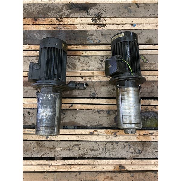 (2) Grundfos # CHK2-90/7 A-W-A-AUUV Pumps With Motor