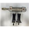 Image 1 : Lot Of (3) Pneumatic Cylinders