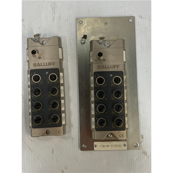 (2) Balluff  #BNI0039_BNI-IOL-140-S01-Z012 Network Interface Units