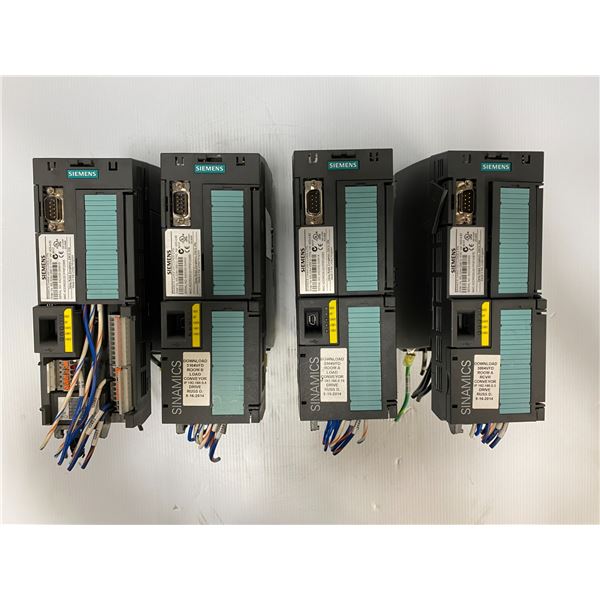 (4) Siemens # 6SL3244-0BB12-1FA0 Control Unit