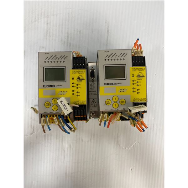 (2) Euchner # GMOX-PR-12DN-C16, GMOX-PR-22DN-C16 Safety Monitor