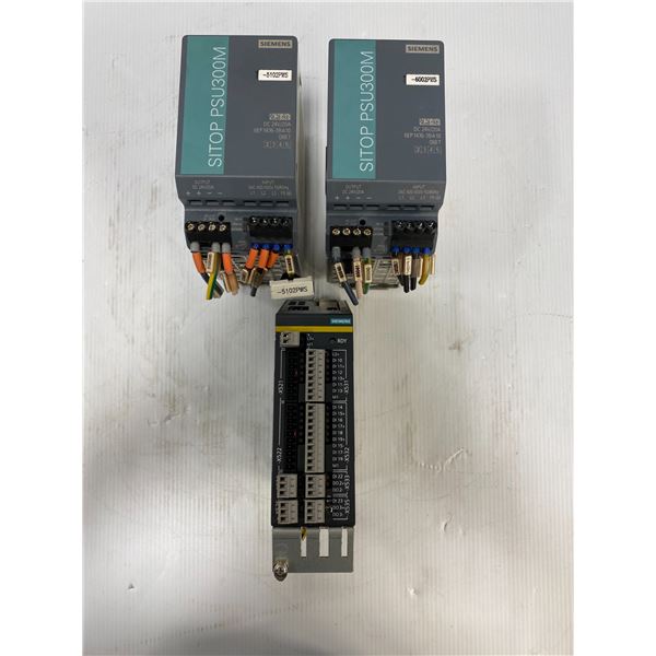 Lot Of (3) Siemens Modules