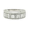 Image 2 : 1.00 ctw Diamond Ring - 14KT White Gold