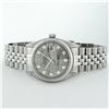 Image 4 : Rolex Mens Stainless Steel Meteorite Diamond 36MM Oyster Perpetual Datejust Wris