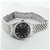 Image 5 : Rolex Mens Stainless Steel Meteorite Diamond 36MM Oyster Perpetual Datejust Wris