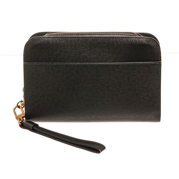 Louis Vuitton Black Baikal Pochette Clutches