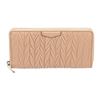 Image 1 : Coach Beige Gathered Leather Zippy Wallet
