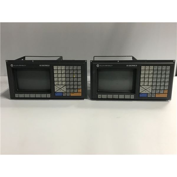 (2) Allen Bradley 9/Series Mono Operator Panel