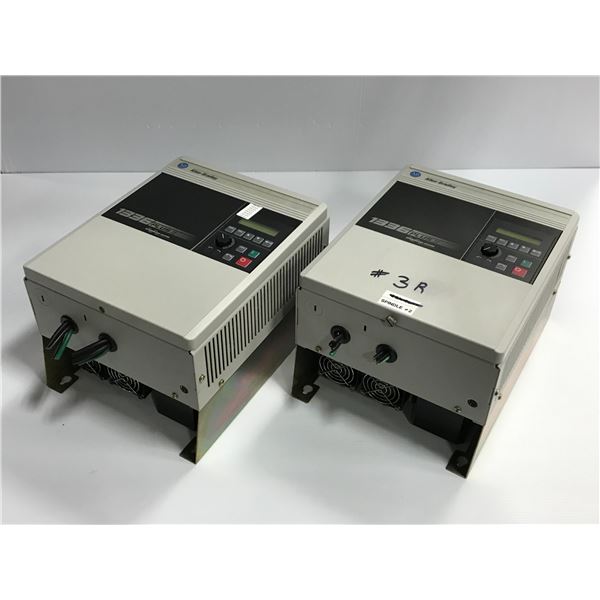 (2) Allen Bradley 1336 Plus II Sensorless Vector Drives