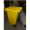 Image 1 : Yellow Trash Bin