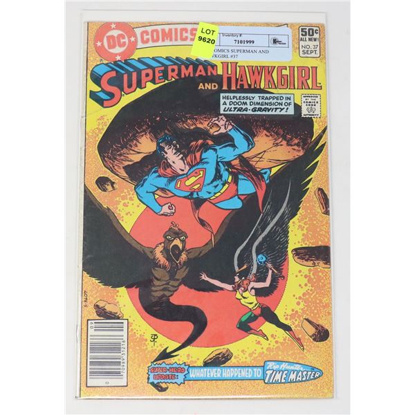 DC COMICS SUPERMAN AND HAWKGIRL #37