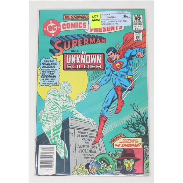 DC COMICS SUPERMAN AND THE UNKNOWN SOLDIER #42
