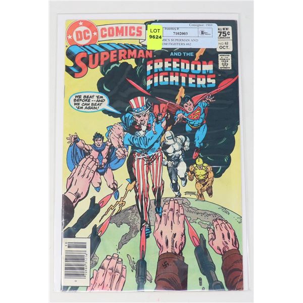 DC COMICS SUPERMAN AND FREEDOM FIGHTERS #62
