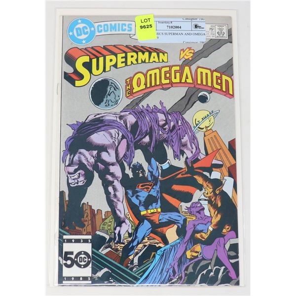 DC COMICS SUPERMAN AND OMEGA MAN #89
