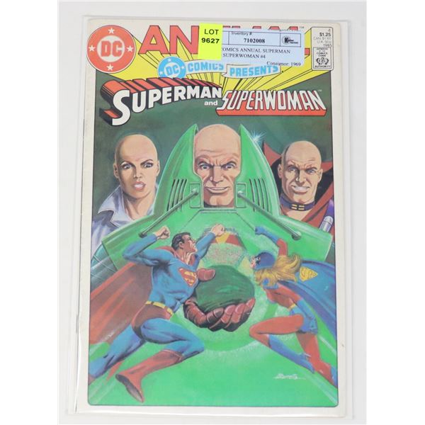 DC COMICS ANNUAL SUPERMAN AND SUPERWOMAN #4