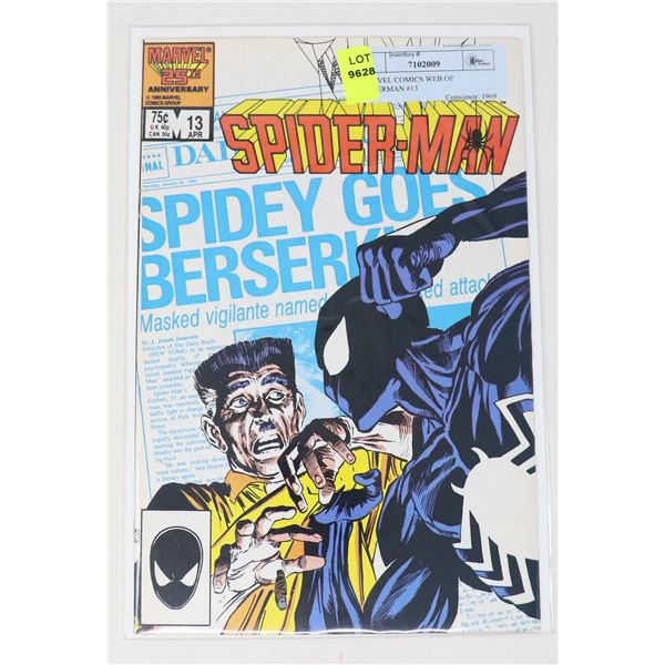 MARVEL COMICS WEB OF SPIDERMAN #13