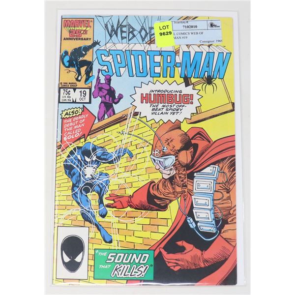 MARVEL COMICS WEB OF SPIDERMAN #19