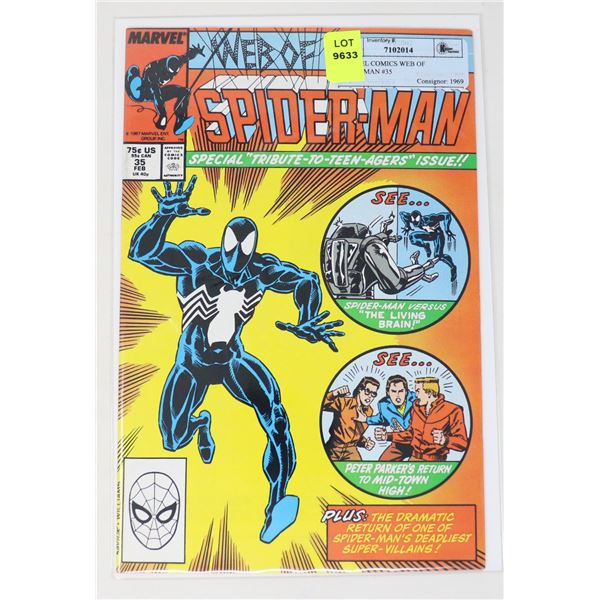 MARVEL COMICS WEB OF SPIDERMAN #35