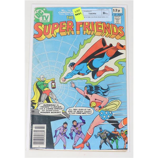 DC COMICS THE SUPER FRIENDS #22
