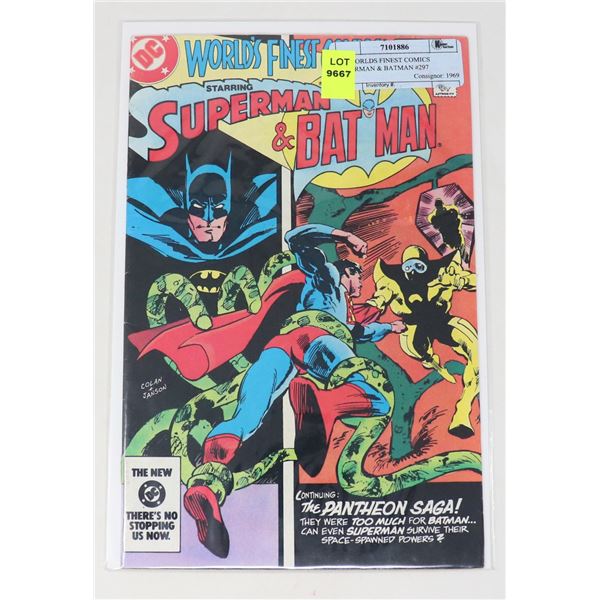 DC WORLDS FINEST COMICS SUPERMAN & BATMAN #297
