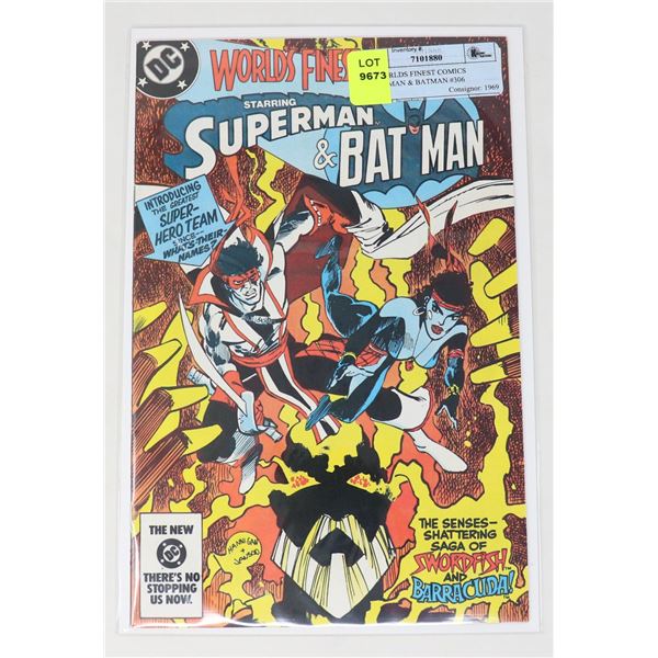 DC WORLDS FINEST COMICS SUPERMAN & BATMAN #306