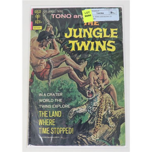 GOLD KEY TONO AND KONO 20 CENT COMIC