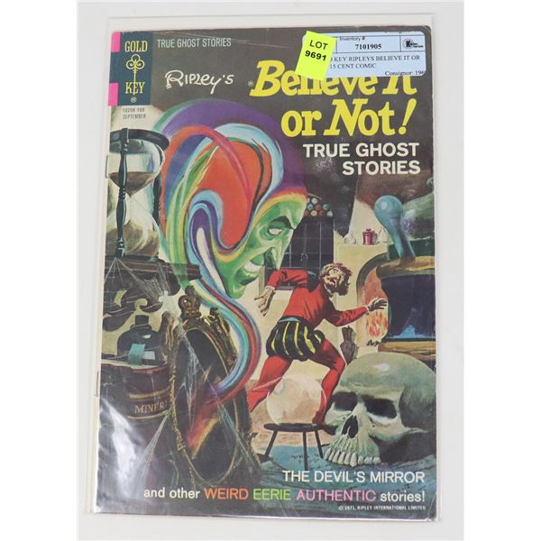 GOLD KEY RIPLEYS BELIEVE IT OR NOT 15 CENT COMIC