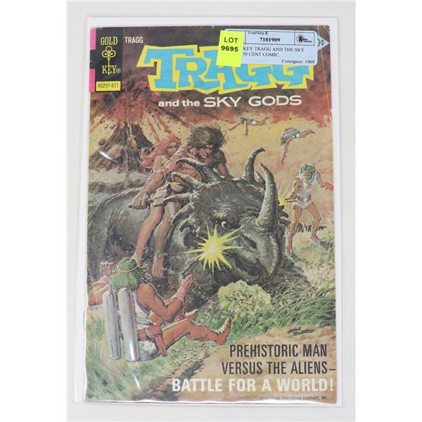 GOLD KEY TRAGG AND THE SKY GODS 30 CENT COMIC