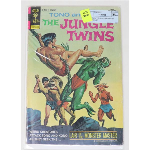 GOLD KEY TONO AND KONO 20 CENT COMIC