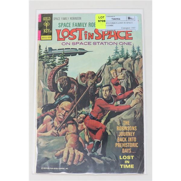 GOLD KEY COMICS LOST IN SPACE 25 CENT COMIC