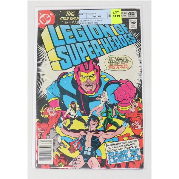 DC COMICS LEGION OF SUPER-HEROS #262