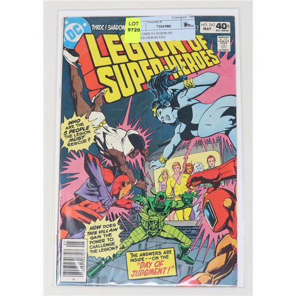DC COMICS LEGION OF SUPER-HEROS #263