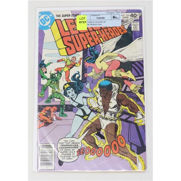 DC COMICS LEGION OF SUPER-HEROS #264