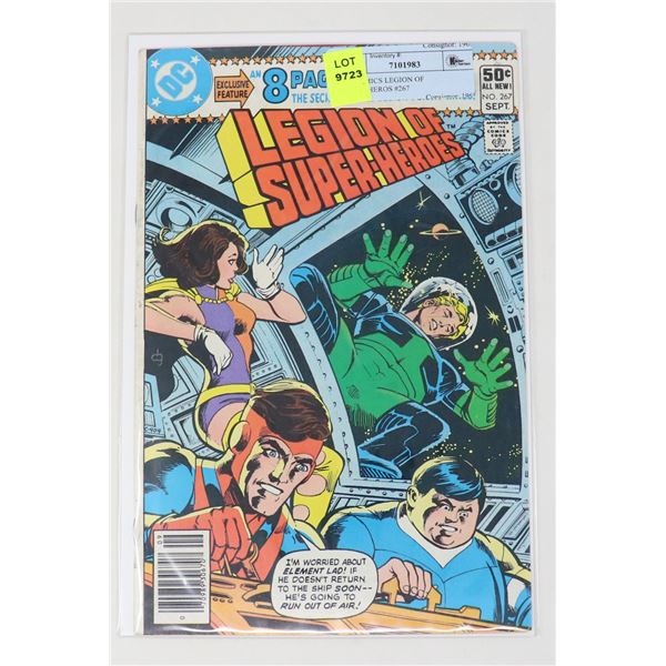 DC COMICS LEGION OF SUPER-HEROS #267