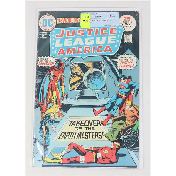 DC COMICS JUSTICE LEAGUE OF AMERICA #118