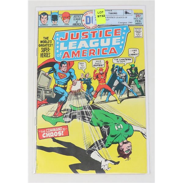 DC COMICS JUSTICE LEAGUE OF AMERICA #127