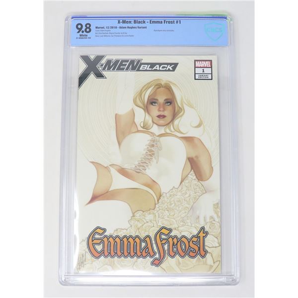 CBCS GRADED 9.8 X-MEN BLACK EMMA FROST #1