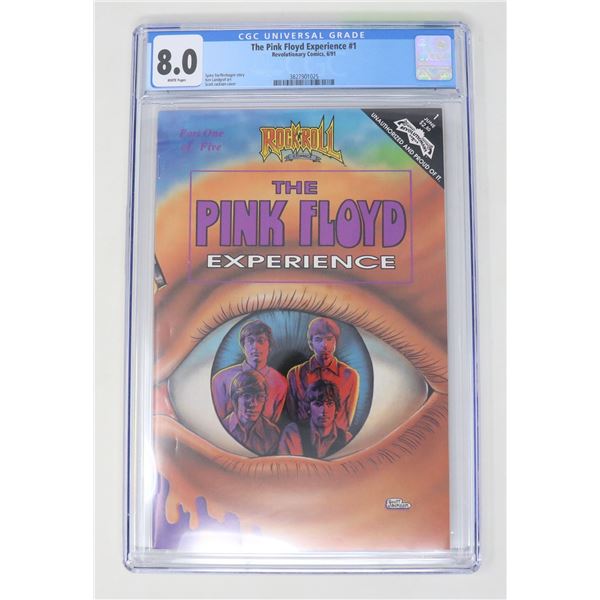 CGC GRADED 8.0 ROCK N ROLL PINK FLOYD EXPERIENCE