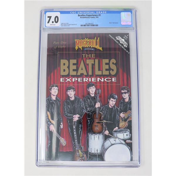CGC GRADED 7.0 ROCK N ROLL THE BEATLES EXPERIENCE