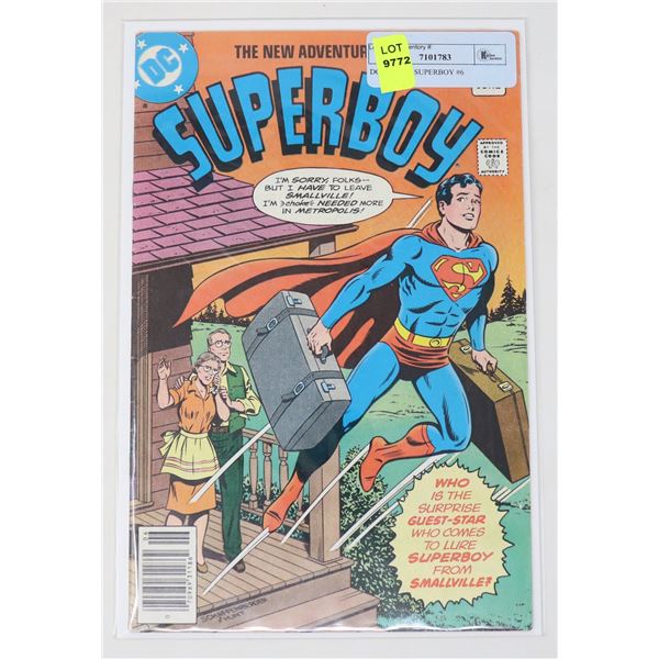 DC COMICS SUPERBOY #6