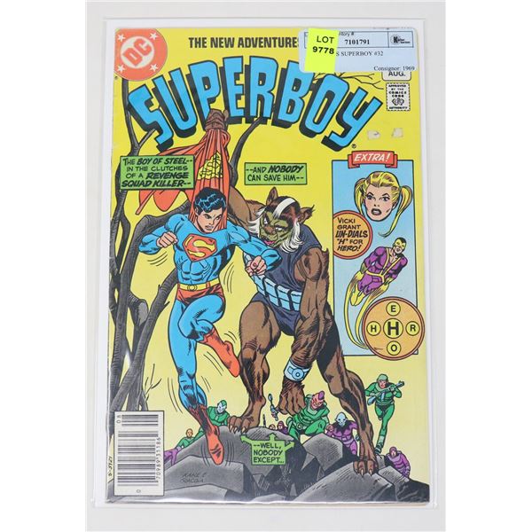 DC COMICS SUPERBOY #32