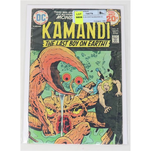 DC COMICS 20 CENT KAMANDI #21