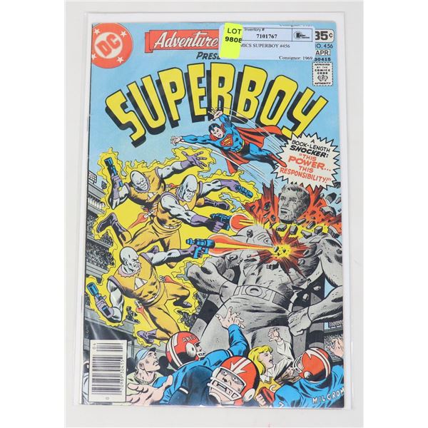 DC COMICS SUPERBOY #456