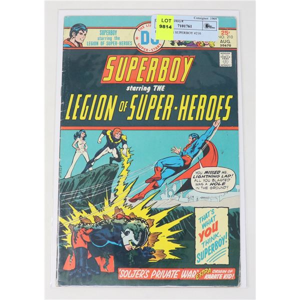 DC COMICS SUPERBOY #210