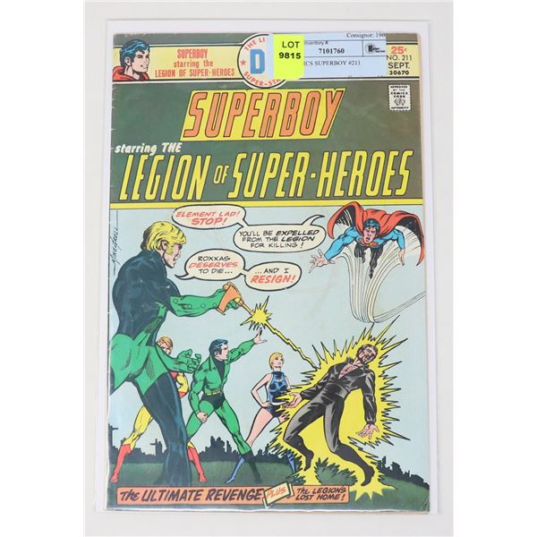 DC COMICS SUPERBOY #211