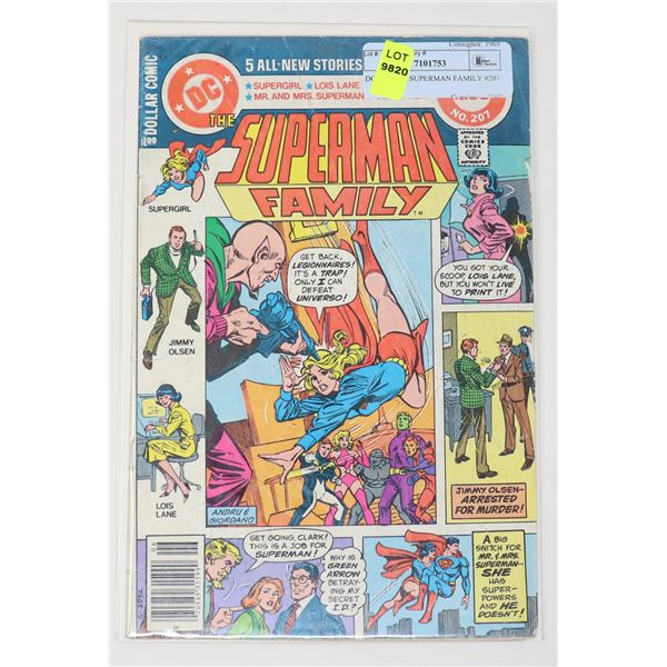DC COMICS SUPERMAN FAMILY #207
