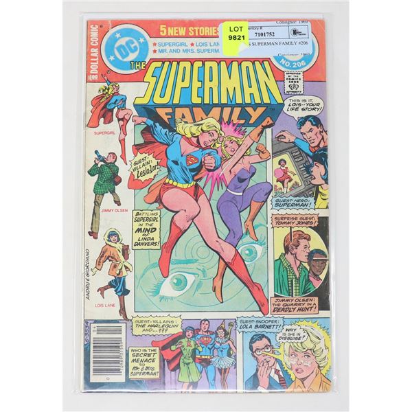 DC COMICS SUPERMAN FAMILY #206