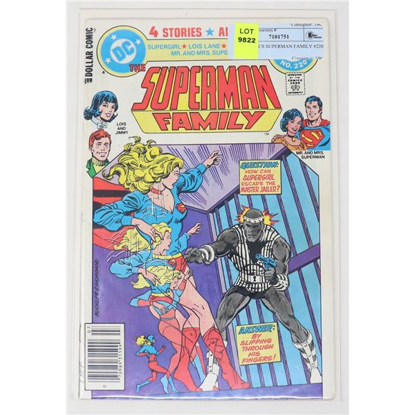 DC COMICS SUPERMAN FAMILY #220